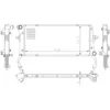 Image de Radiateur, refroidissement moteur NRF 550034