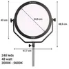 Image de Falcon Eyes Sophiez SO-48TD op 230V panneau LED bi-couleur