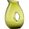 Image de POLSPOTTEN - Carafe Jug - Vert - Verre soufflé bouche - Designer Pols Potten Studio