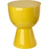 Image de Pols Potten - Tabouret Tip Tap - Jaune - Polyester laqué - Designer Pols Potten Studio