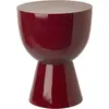 Image de Pols Potten - Tabouret Tip Tap - Rouge - Polyester laqué - Designer Pols Potten Studio