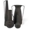 Image de Pols Potten - Vase Roman - Noir - Fer laqué - Designer MODO architettura + design