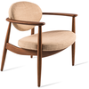 Image de Pols Potten - Fauteuil rembourré Fauteuil bois - Bois naturel - Mousse - Designer Pols Potten Studio