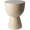 Image de POLSPOTTEN - Tabouret Tabouret plastique - Beige - Polyester laqué