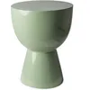 Image de POLSPOTTEN - Tabouret Tabouret plastique - Vert - Polyester laqué