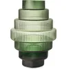 Image de Pols Potten - Vase Steps - Vert - Verre soufflé bouche