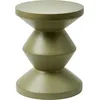 Image de POLSPOTTEN - Tabouret Zig Zag - Vert - Fibre de verre