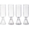 Image de POLSPOTTEN - Flûte à champagne Rooftop - Transparent - Verre