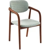 Image de Pols Potten - Fauteuil rembourré Henry - Vert - Frêne