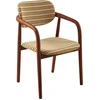 Image de Pols Potten - Fauteuil rembourré Henry - Jaune - Frêne