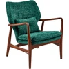 Image de Pols Potten - Fauteuil rembourré Peggy - Vert - Frêne
