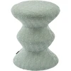 Image de POLSPOTTEN - Tabouret rembourré Zig Zag - Vert - Mousse