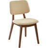 Image de POLSPOTTEN - Chaise rembourrée Happy Days - Beige - Frêne