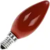Image de Ampoule E14 | Lampe à bougie | Rouge | 35mm | 25W