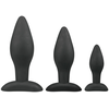 Image de Kit de 3 plugs Silicone ROCKET Noirs