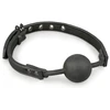 Image de Baillon Boule FLEXI en Silicone Noir
