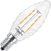 Image de Philips | Lampe bougie LED torsadée | Petite douille E14 | 2,3W (remplace 25W)