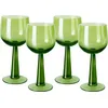 Image de HK LIVING - Verre à vin The emeralds - Vert - Verre