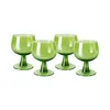 Image de HK LIVING - Verre à vin The emeralds - Vert - Verre