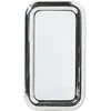 Image de HK LIVING - Miroir mural Chubby - Argent - Verre miroir