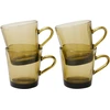 Image de HK LIVING - Tasse à café 70s glassware - Vert - Verre