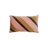 Image de HK LIVING - Coussin Striped velvet - Multicolore - Velours