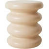 Image de HK LIVING - Table d'appoint Allure - Beige - Terre cuite émaillée