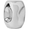 Image de HK LIVING - Table d'appoint Currents - Argent - Céramique