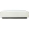 Image de HK LIVING - Table basse Mirror Block - Blanc - Verre miroir
