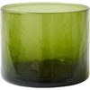 Image de HK LIVING - Verre Tube - Vert - Verre texturé