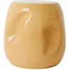 Image de HK LIVING - Table d'appoint Currents - Jaune - Céramique émaillée