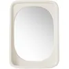 Image de HK LIVING - Miroir mural Curve - Blanc - Verre miroir
