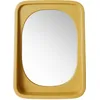 Image de HK LIVING - Miroir mural Curve - Jaune - Verre miroir