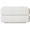 Image de HK LIVING - Table basse Space - Blanc - MDF laqué