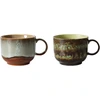 Image de HK LIVING - Tasse à thé 70s ceramics - Multicolore - Grès émaillé