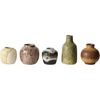 Image de HK LIVING - Vase 70s ceramics - Multicolore - Grès émaillé