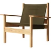 Image de HK LIVING - Fauteuil Explorer - Vert - Teck massif