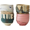 Image de HK LIVING - Tasse à café Artist ceramics - Multicolore - Grès émaillé