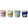 Image de HK LIVING - Coquetier 70s ceramics - Multicolore - Grès émaillé