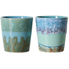 Image de HK LIVING - Tasse à café 70s ceramics - Bleu - Grès émaillé
