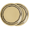 Image de HK LIVING - Assiette à dessert 70s ceramics - Jaune - Grès émaillé