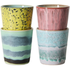 Image de HK LIVING - Tasse à café 70s ceramics - Multicolore - Grès émaillé