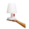Image de Fatboy - Lampe extérieur sans fil rechargeable Edison - Blanc - Polypropylène - Designer Alex Bergman