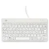 Image de R-go tools clavier ergonomique r-go compact break, clavier compact avec logiciel de pause,azerty (fr), filaire, blanc