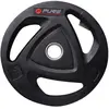 Image de Disque de musculation Pure2Improve Noir 25 kg P2I810060