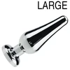 Image de Bijou Anal Strass Diamant - Large 13 x 4.2 cm