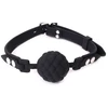 Image de Bâillon Boule PINECONE Silicone Noir