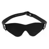 Image de Masque BDSM en Silicone BLIND THICK Noir