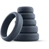 Image de Pack de 6 cockrings Silicone
