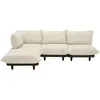 Image de Fatboy - Canapé de jardin rembourré Paletti - Blanc - Tissu oléfine